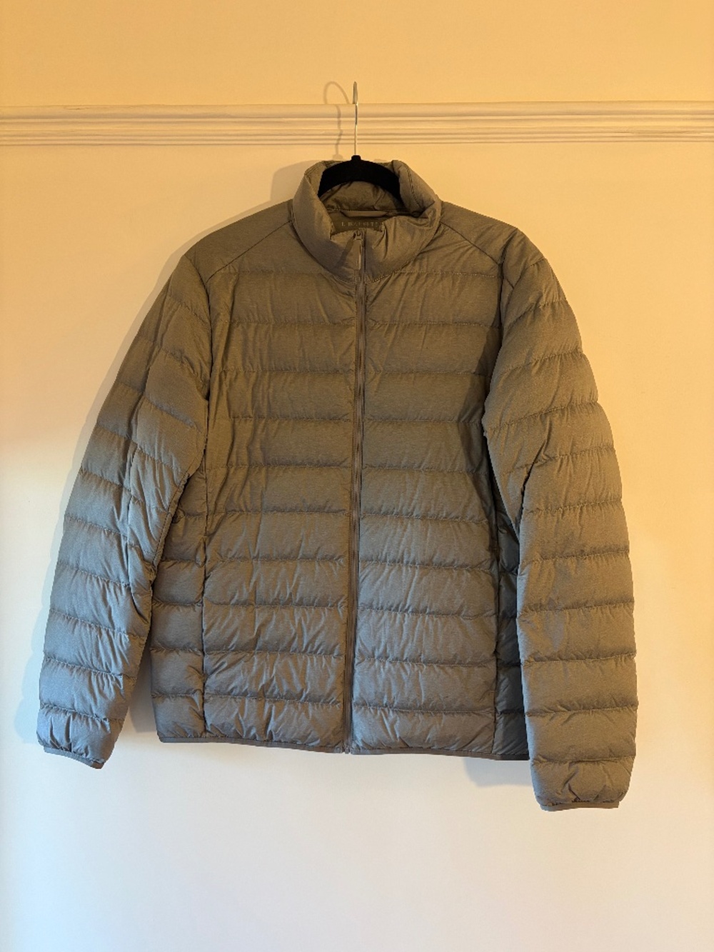 Uniqlo Ultra Light Down Jacket (Men's) – Light Gray Medium
